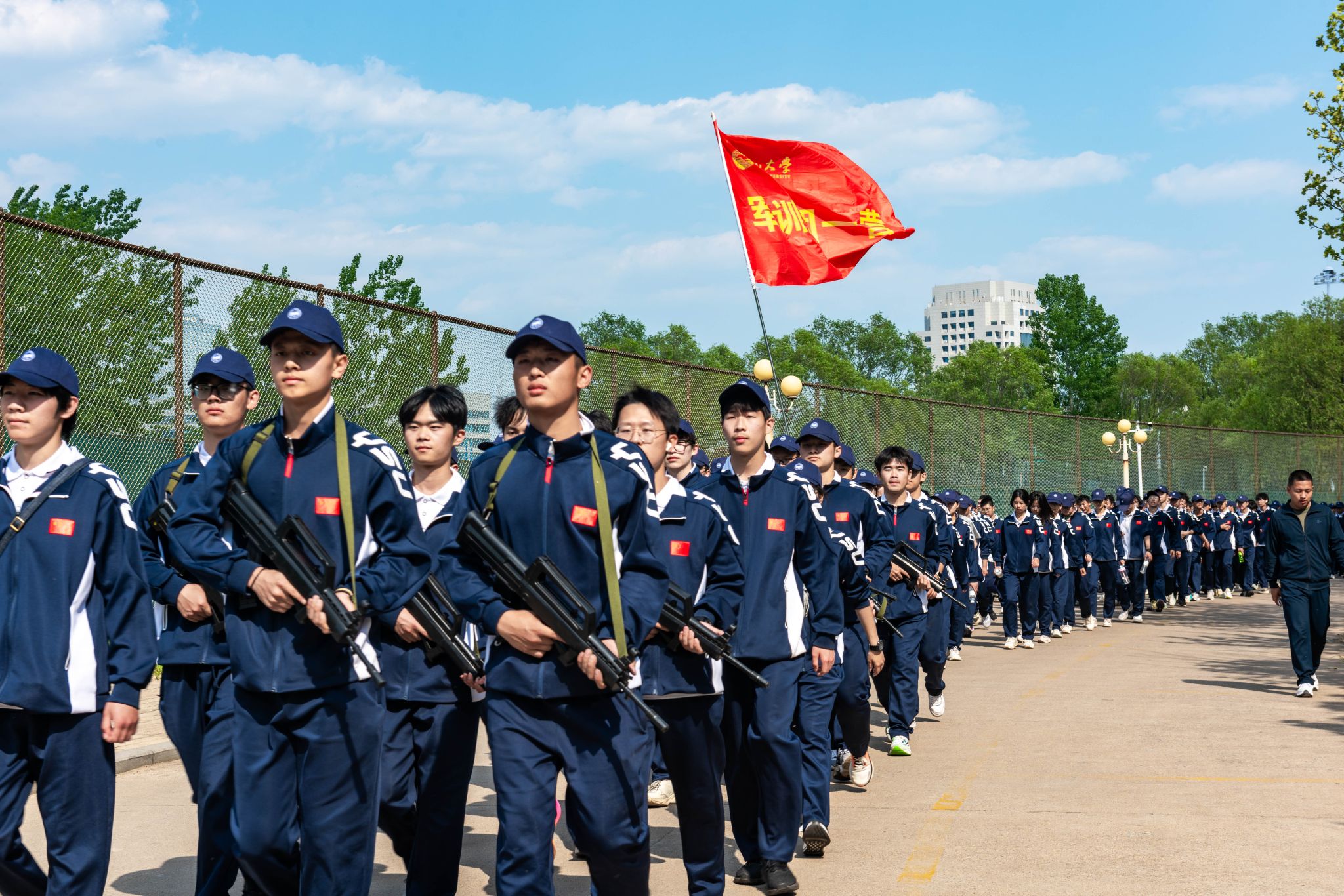 稍息、立正,请检阅!